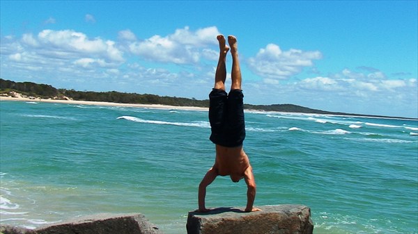 на фото: На руках по Австралии Sunshine coast, Australia 2 DSC01847